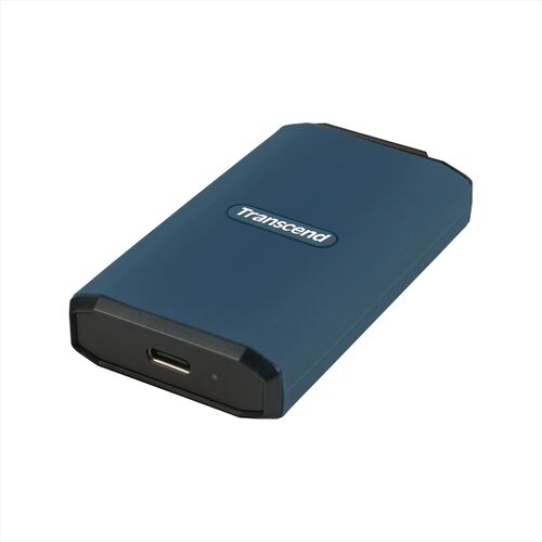 ポータブルSSD 4TB USB 20Gbps USB Type-C USB A 耐衝撃 IPX5 ネイビー