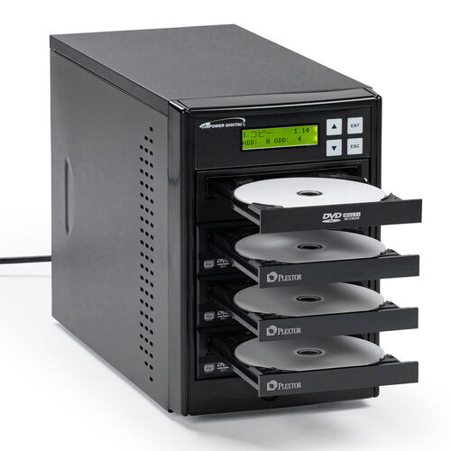 CD/DVDデュプリケーター 3枚同時コピー パソコン不要【メモリダイレクト】