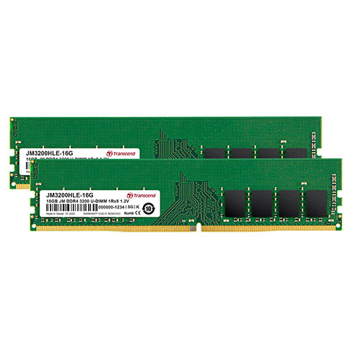 デスクトップPC用メモリ 32GBキット (16GB×2枚) DDR4-3200 PC4-25600 U