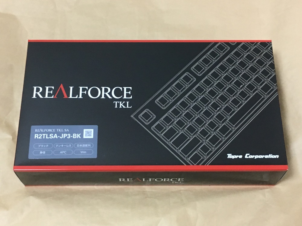 東プレ REALFORCE SA R2 R2TLSA-JP3-BKをレビュー！All30gの静音