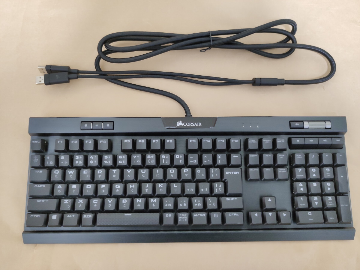 Corsair K70 RGB MK.2 RAPIDFIR 銀軸 コルセア Amazon.co.jp: Corsair