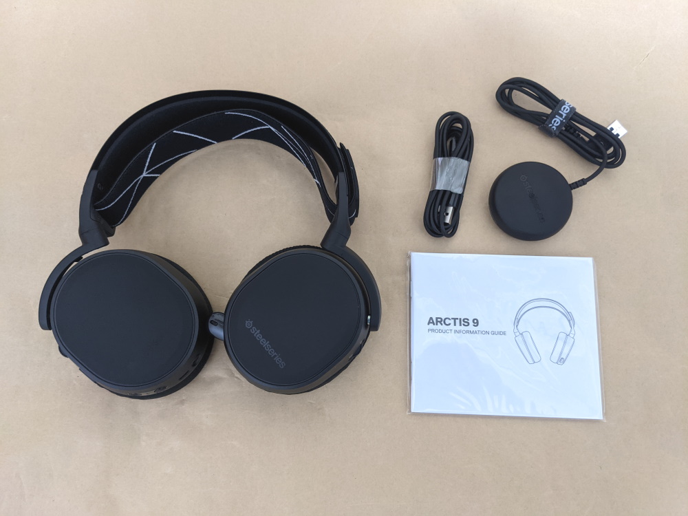 SteelSeries Arctis 9 Wirelessのレビュー！デュアルワイヤレス対応の