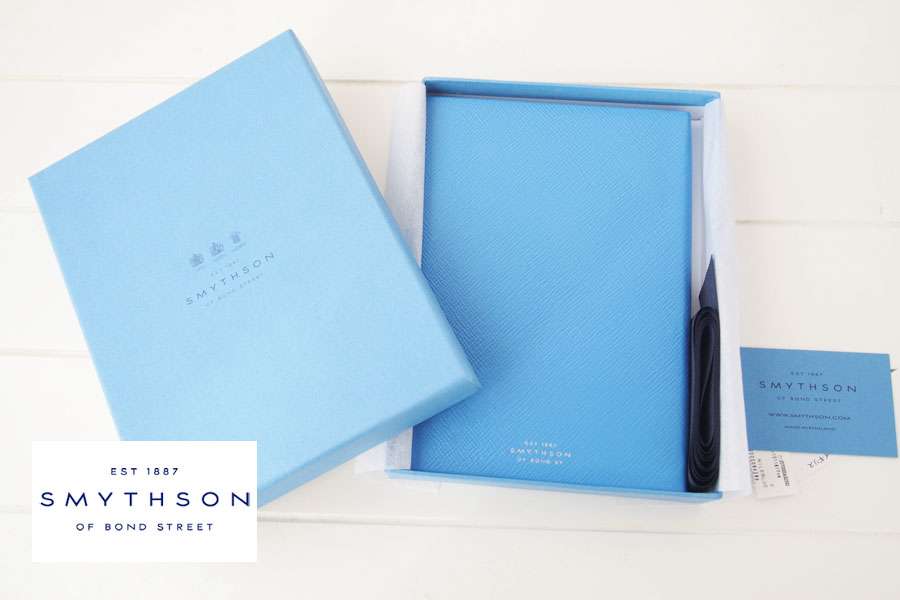 スマイソン｜SMYTHSON｜SOHOノートブック｜ミドルサイズノート｜ナイル