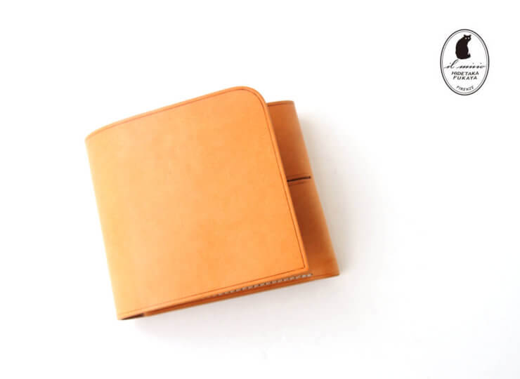 イルミーチョ｜ilmicio｜二つ折り財布｜ORIGAMI｜ナチュラル