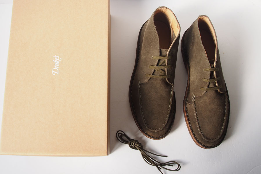 Sold Out】ドレイクス｜Drake's｜クロスビー スエードチャッカブーツ