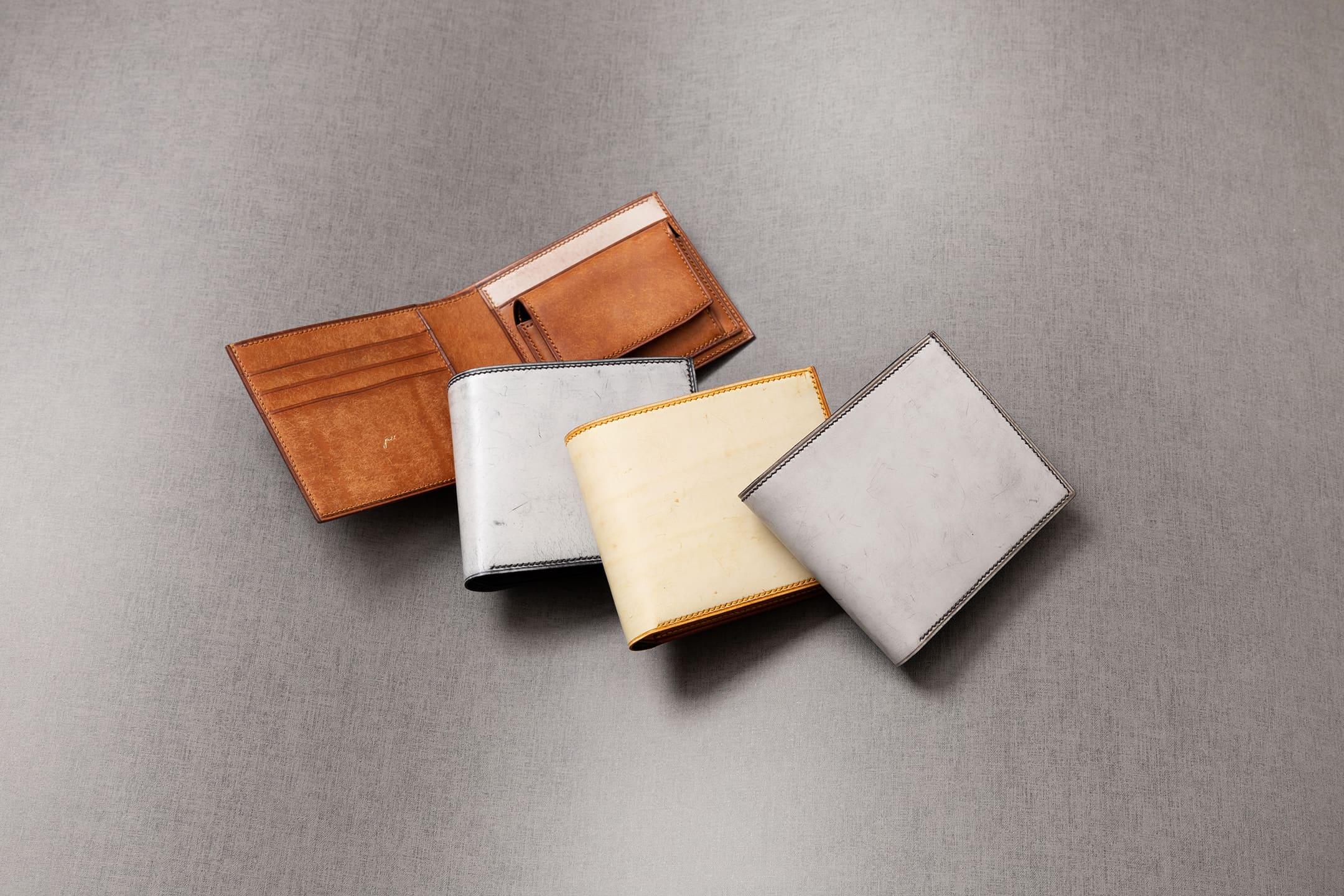 二つ折り財布・拘りの革小物 MLS（Mens Leather Store）