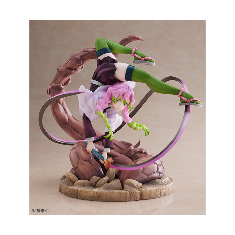 アニメ「鬼滅の刃」 甘露寺蜜璃 1/8スケールフィギュア - Meccha Japan