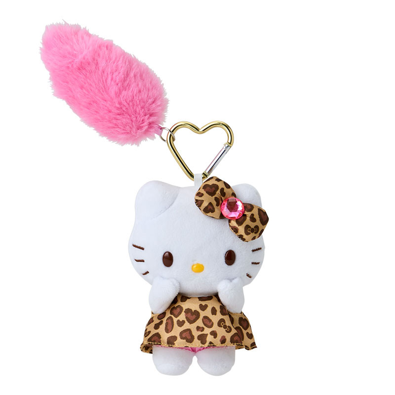 Plush Keychain Shippotsuki Hello Kitty Leopard Ver. Sanrio