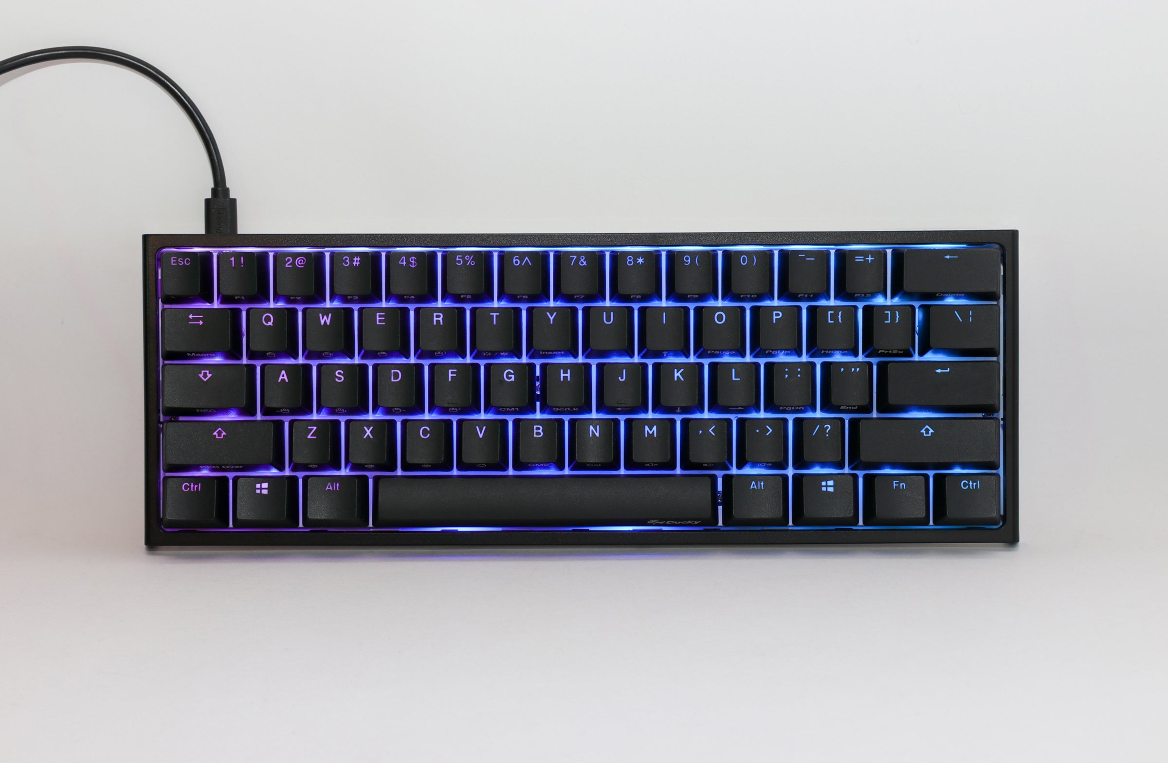 Ducky One 2 Mini Pro Classic RGB LED 60% Double Shot PBT Mechanical Ke