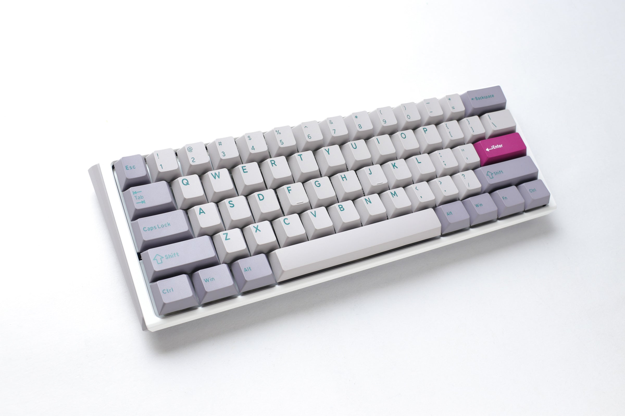 Ducky One 3 Mini Mist Grey 60% Hotswap RGB Double Shot PBT Mechanical