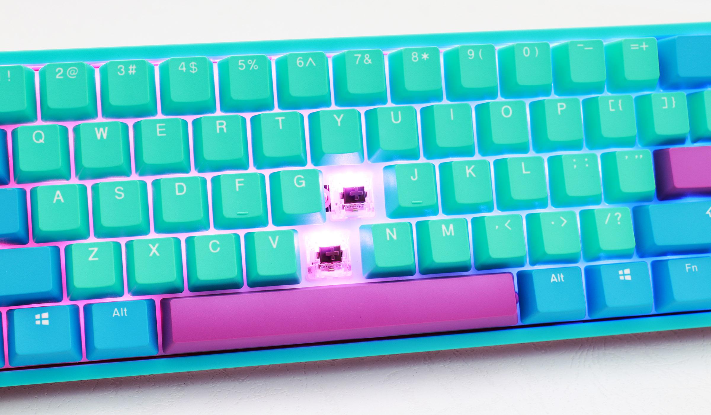 Ducky x MK Frozen Llama One 2 Mini RGB LED 60% Double Shot PBT Limited