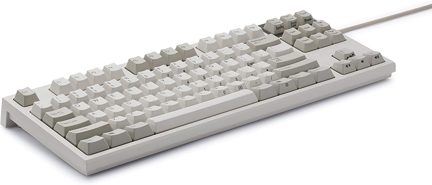Topre Realforce R2 Limited Edition Ivory TKL Dye Sub PBT Keyboard