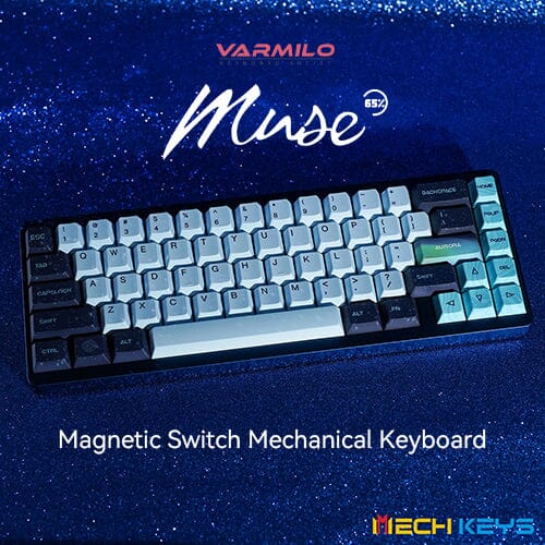 Varmilo Launches MUSE65 Compact 65% Magnetic Aluminum Alloy Gaming