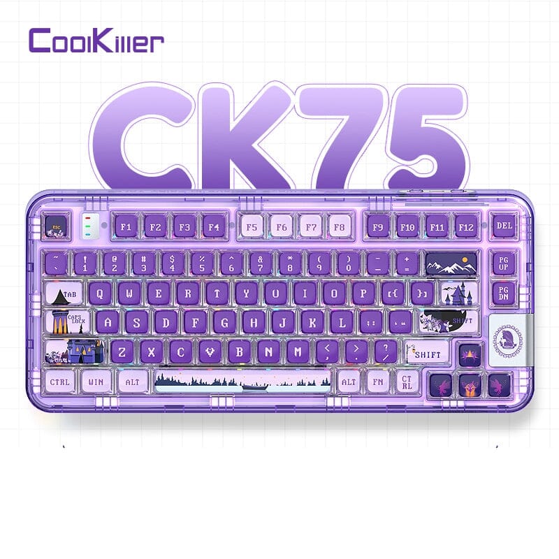 CoolKiller CK75 Pixel Fairytale Mechanical Keyboard – mechkeysshop