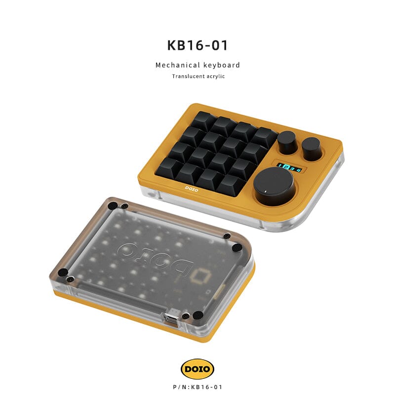 DOIO KB16-01 Macro Keyboard – mechkeysshop