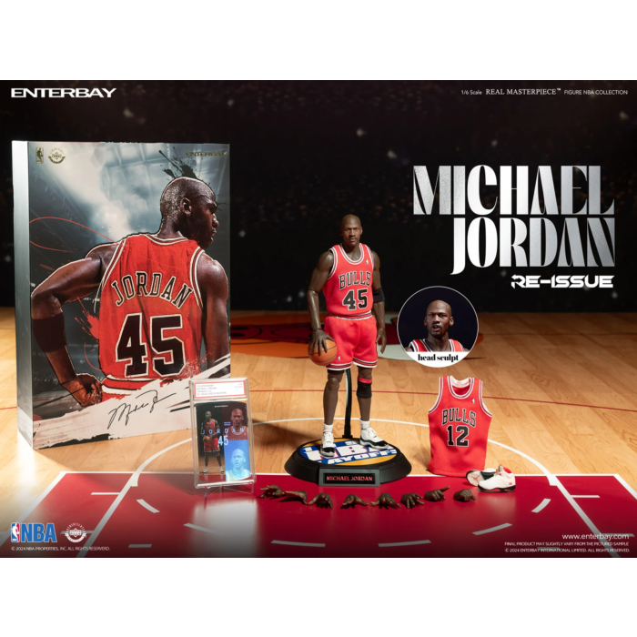 Buy NBA Basketball - Michael Jordan (I'm Back #45) 1/6th Scale