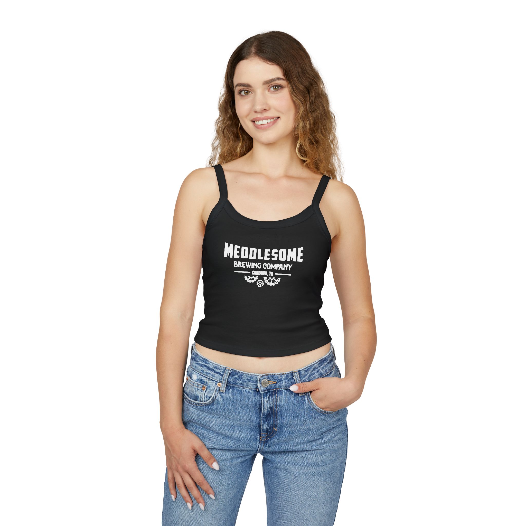 Women's Spaghetti Strap Tank Top - meddlesomebrewing