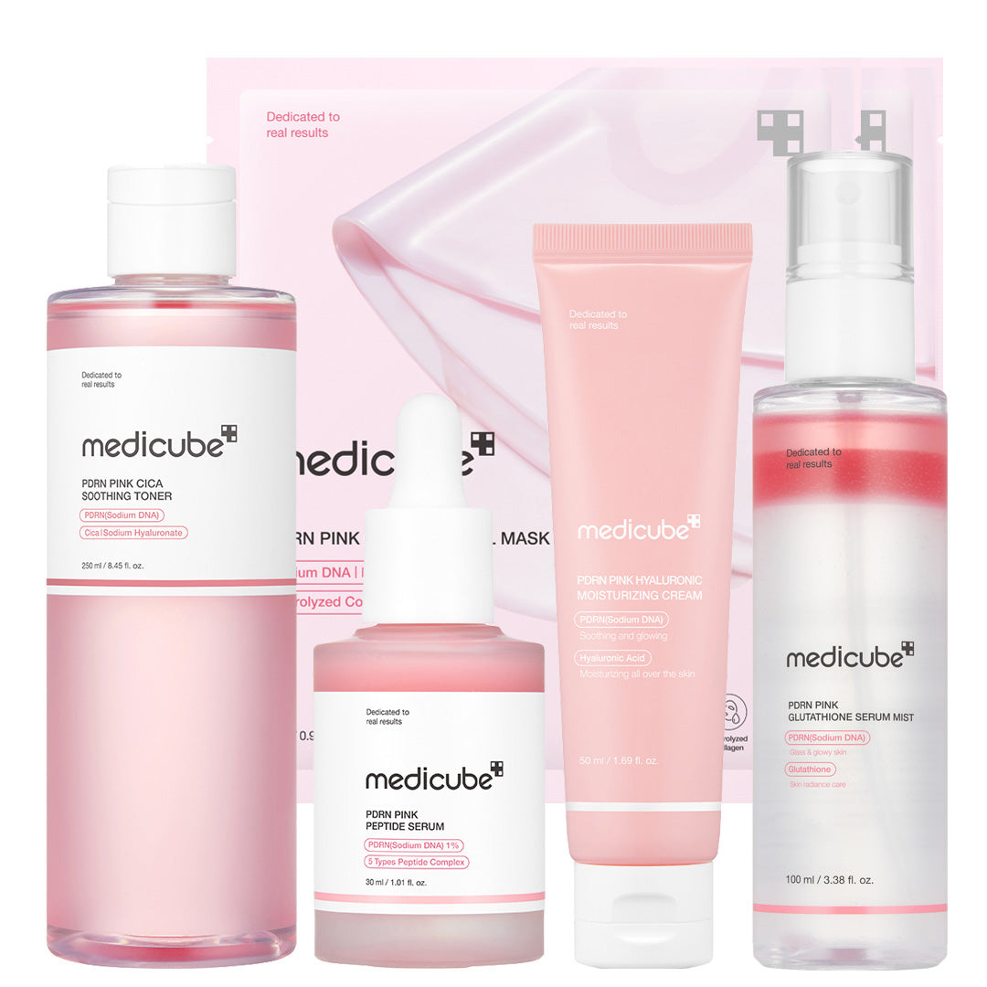 PDRN Pink Glow Full Set – MEDICUBE US
