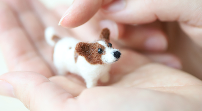 オーダーメイド日記】もう一度、あの子に会いたくて。羊毛フェルトで