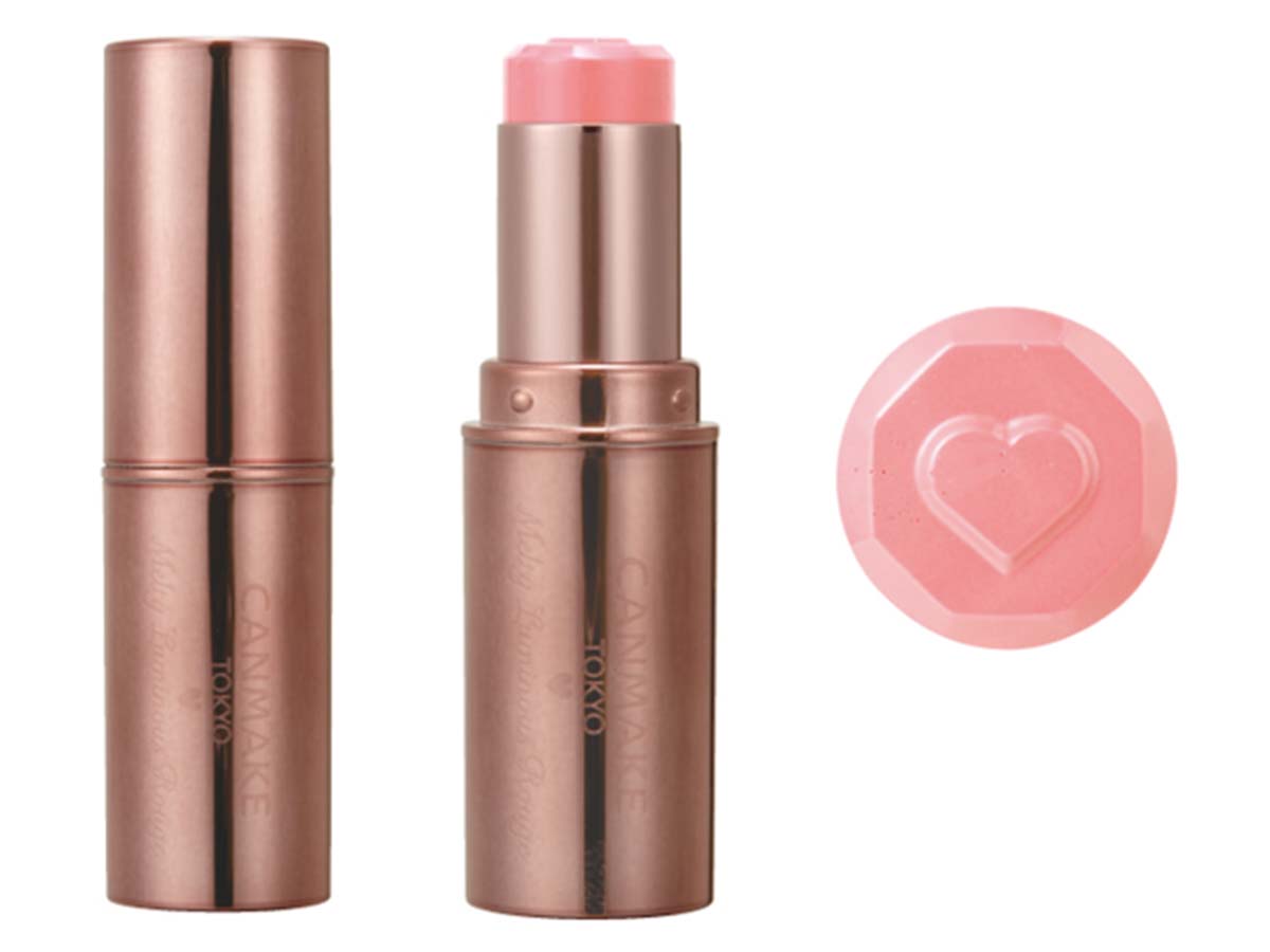 CANMAKE メルティールミナスルージュ新色のベビーピンクで赤ちゃん唇に