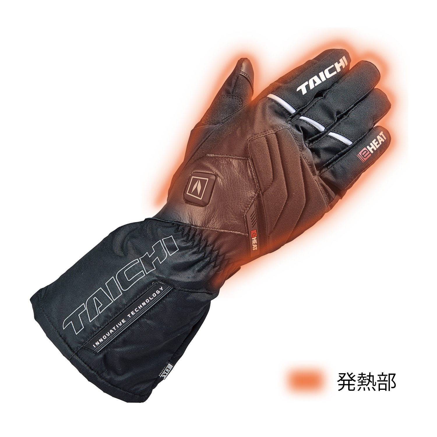 hide tsubu】TAICH 電熱グローブと充電器 黒 Mサイズ hide tsubu