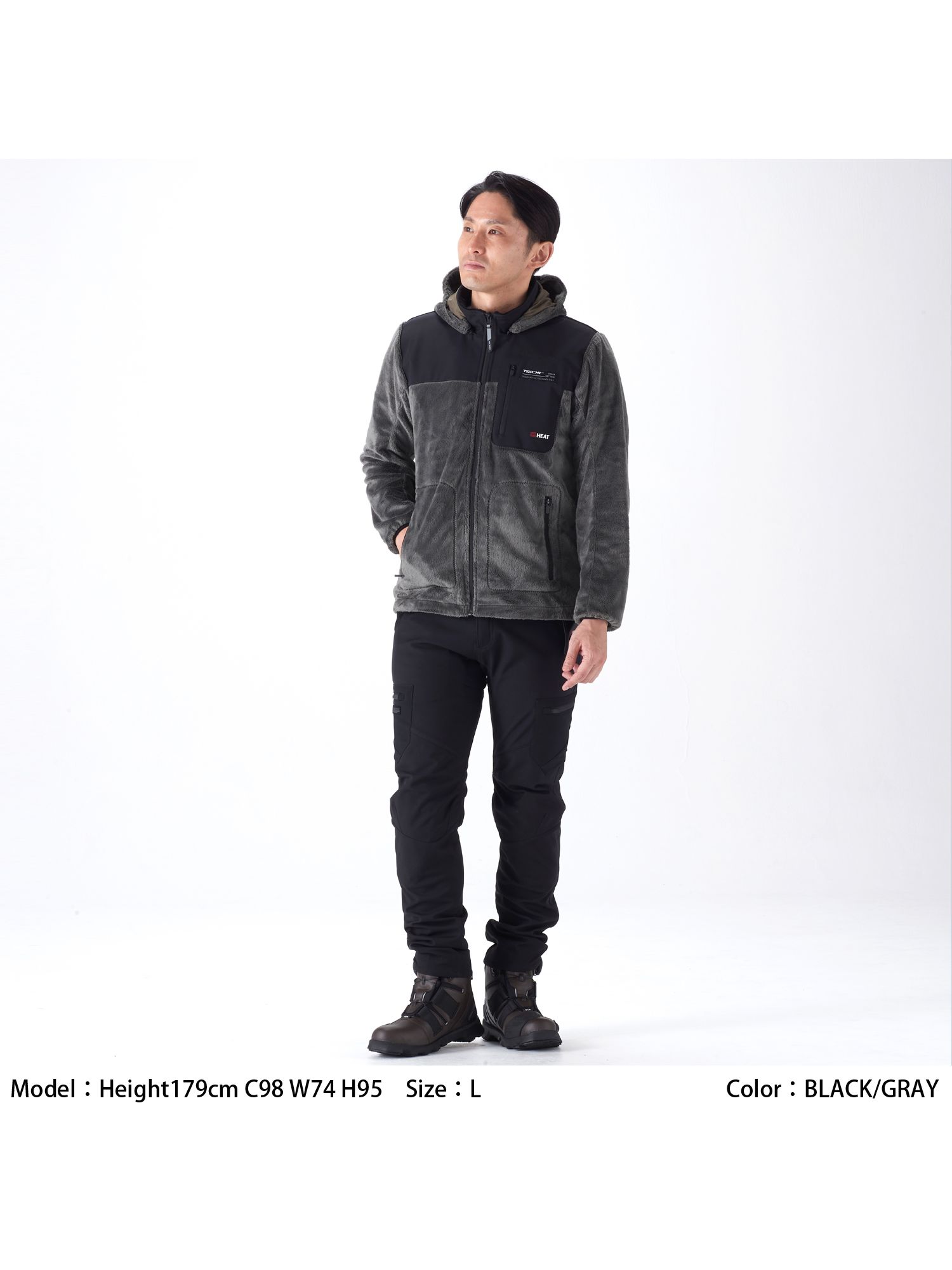 タイチ公式通販】RSU638 e-HEAT フリース インナーパーカ | TAICHI