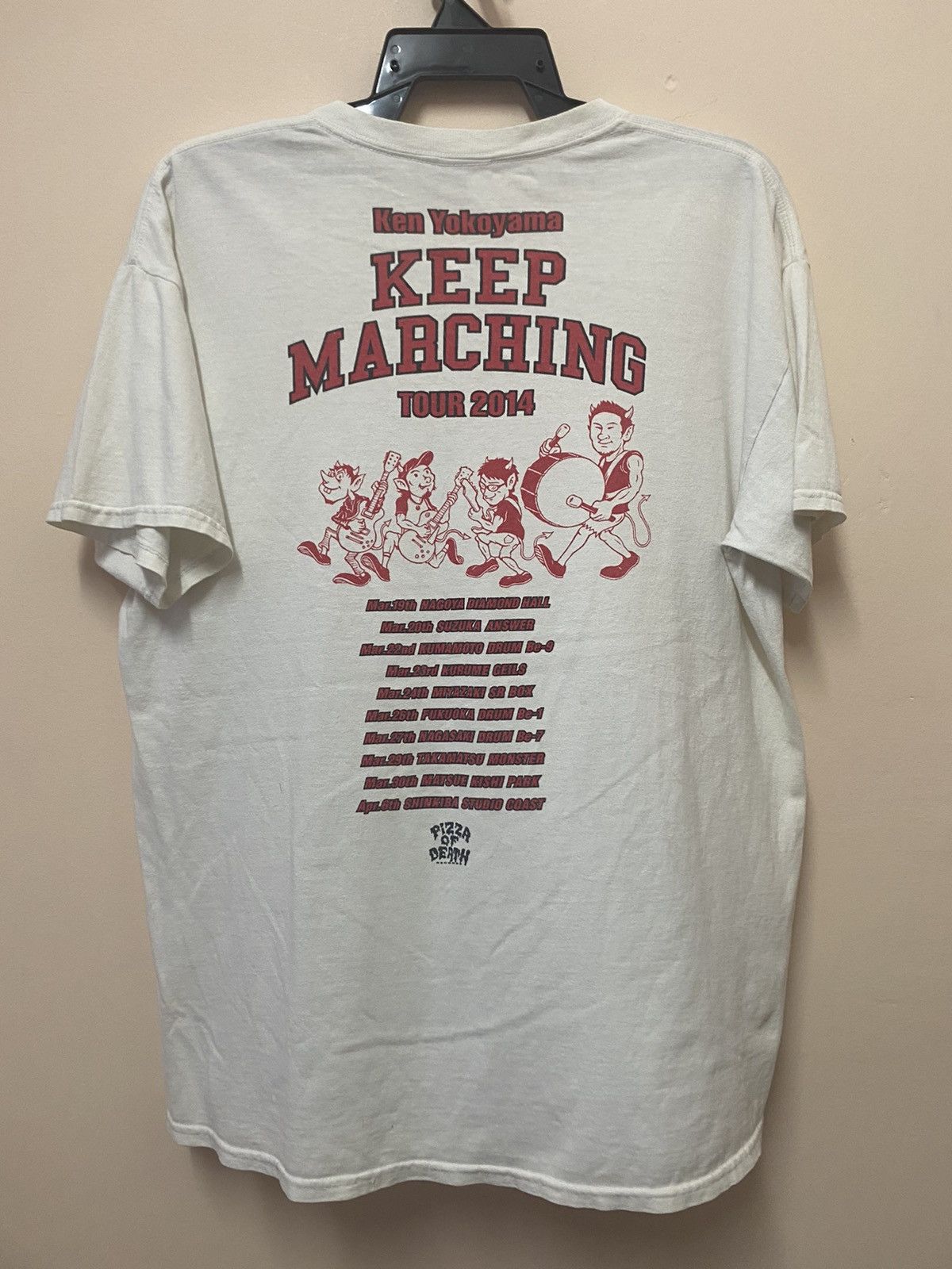 Band Tees × Japanese Brand × Vintage Ken Yokoyama Pizza Of Death