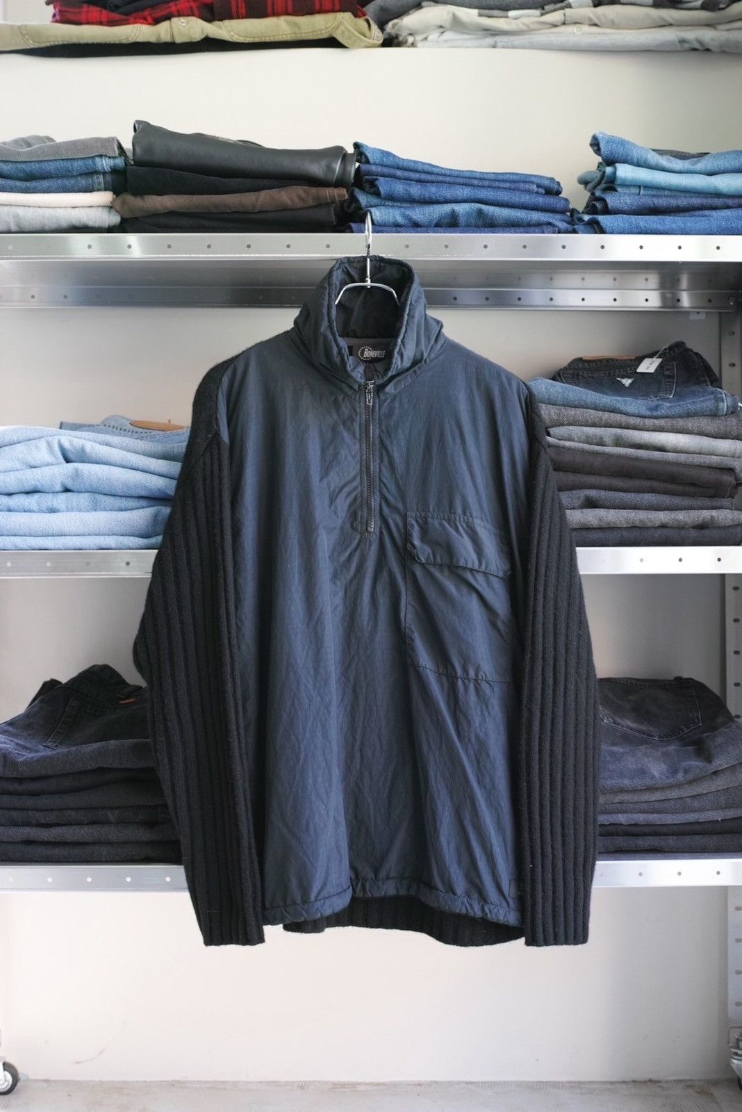 Boneville 90s BONEVILLE Docking Pullover Jacket | Grailed