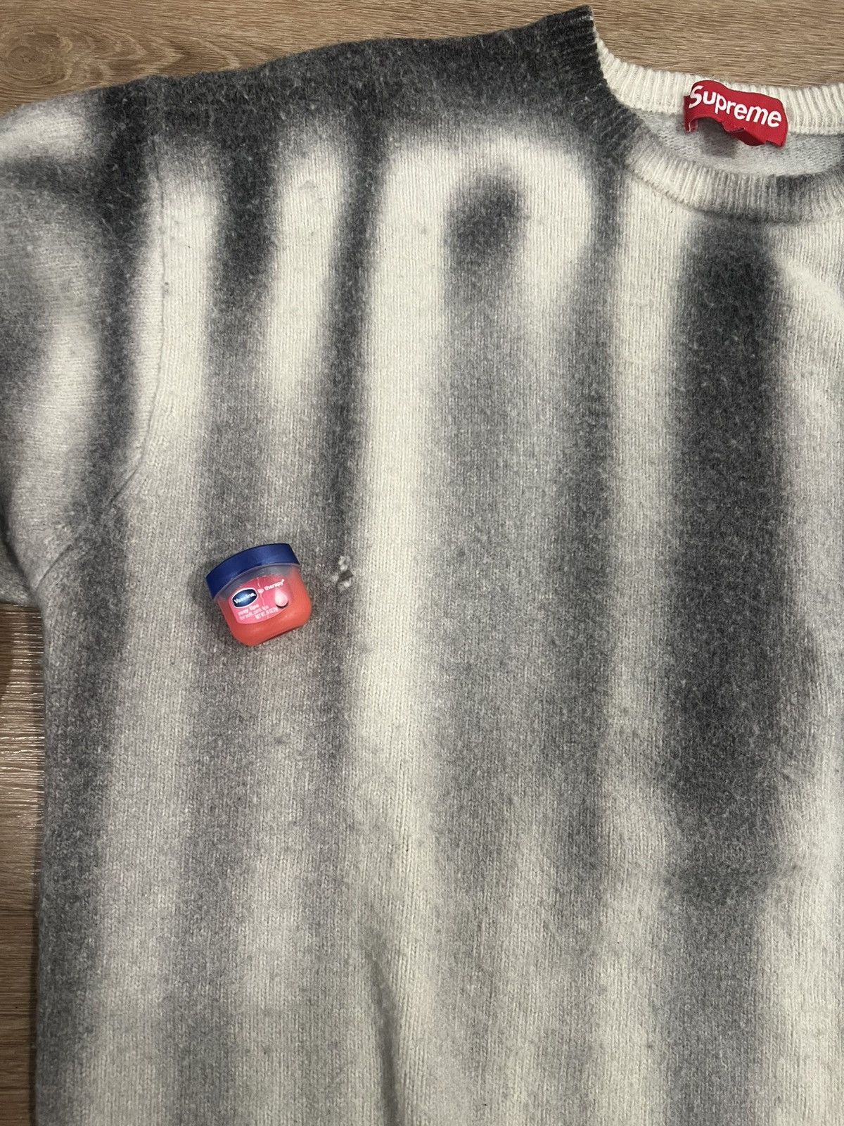 Supreme Supreme Blurred Logo Sweater | Grailed