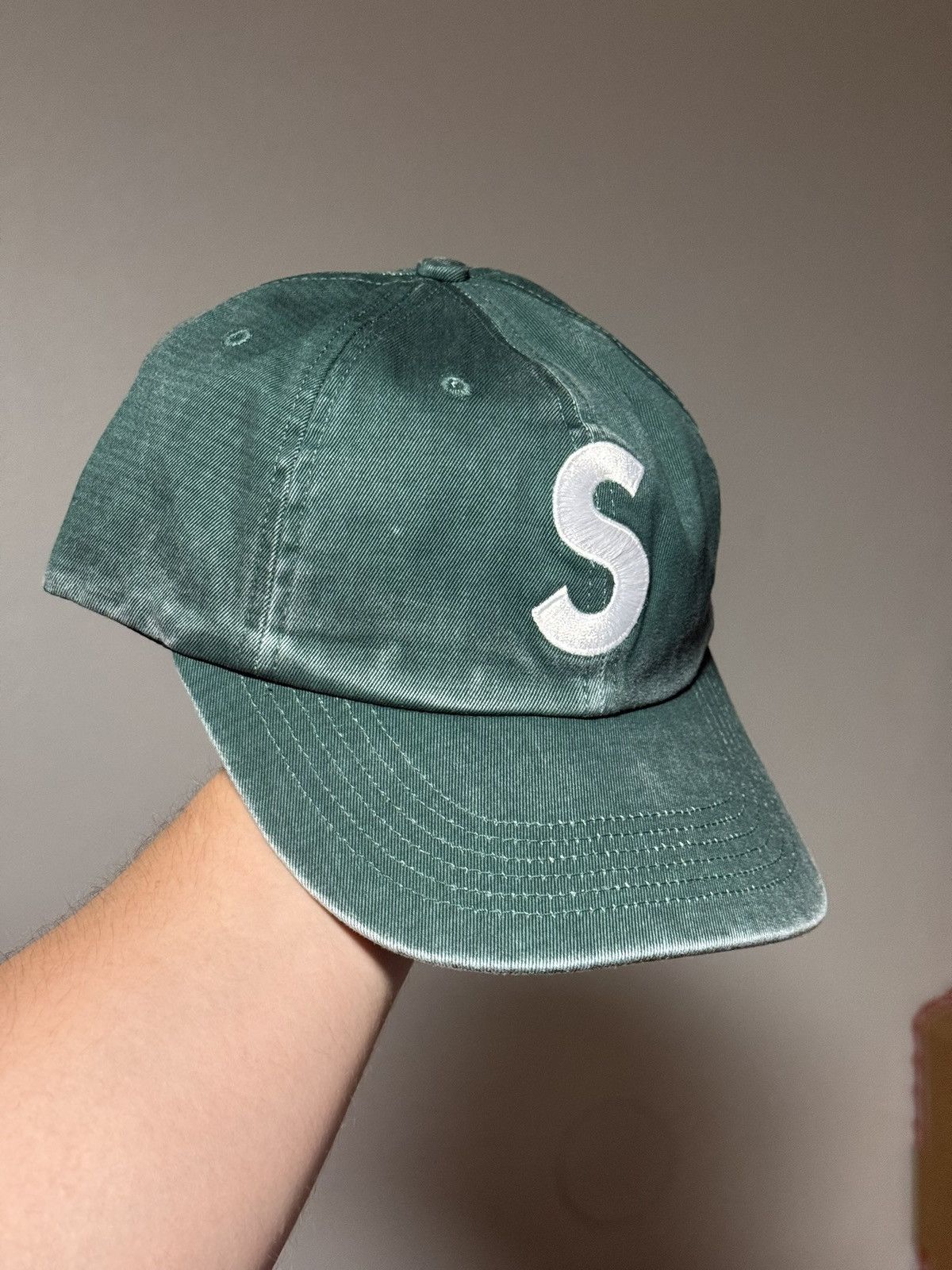Supreme Pigment Coated S Logo 6-Panel Hat SS25 | Grailed