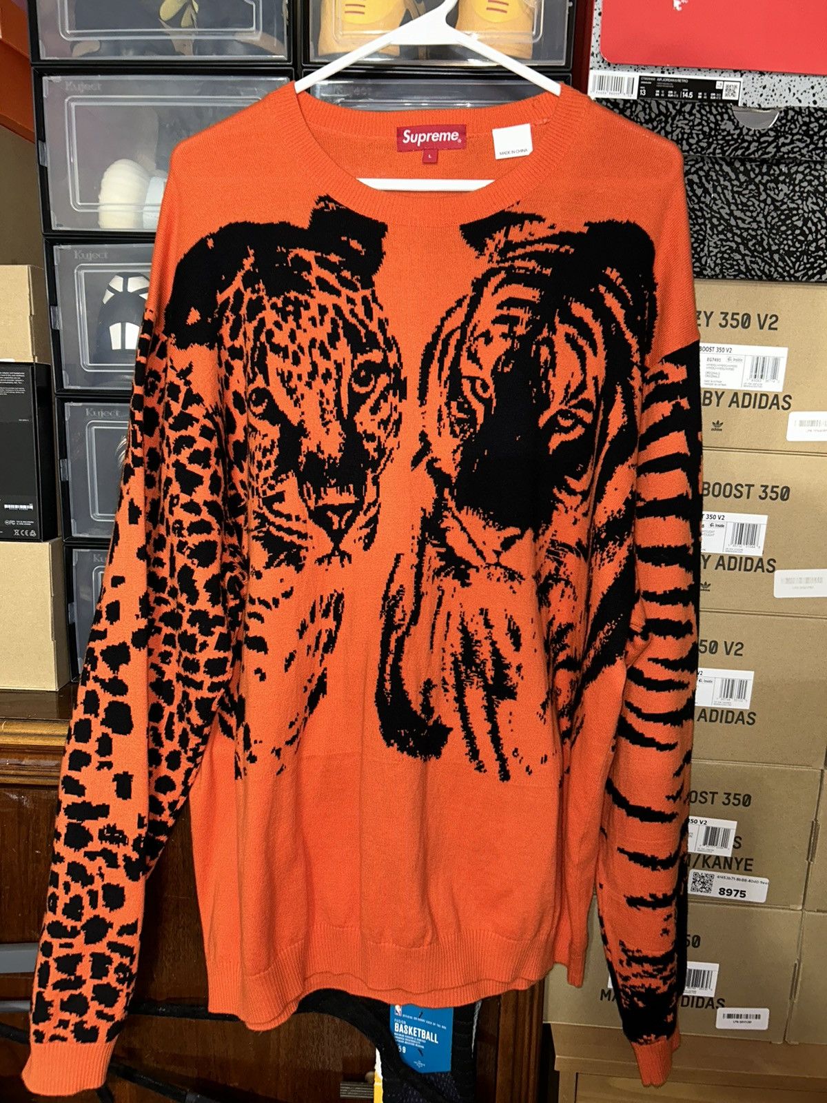 Supreme Big Cats Jacquard | Grailed