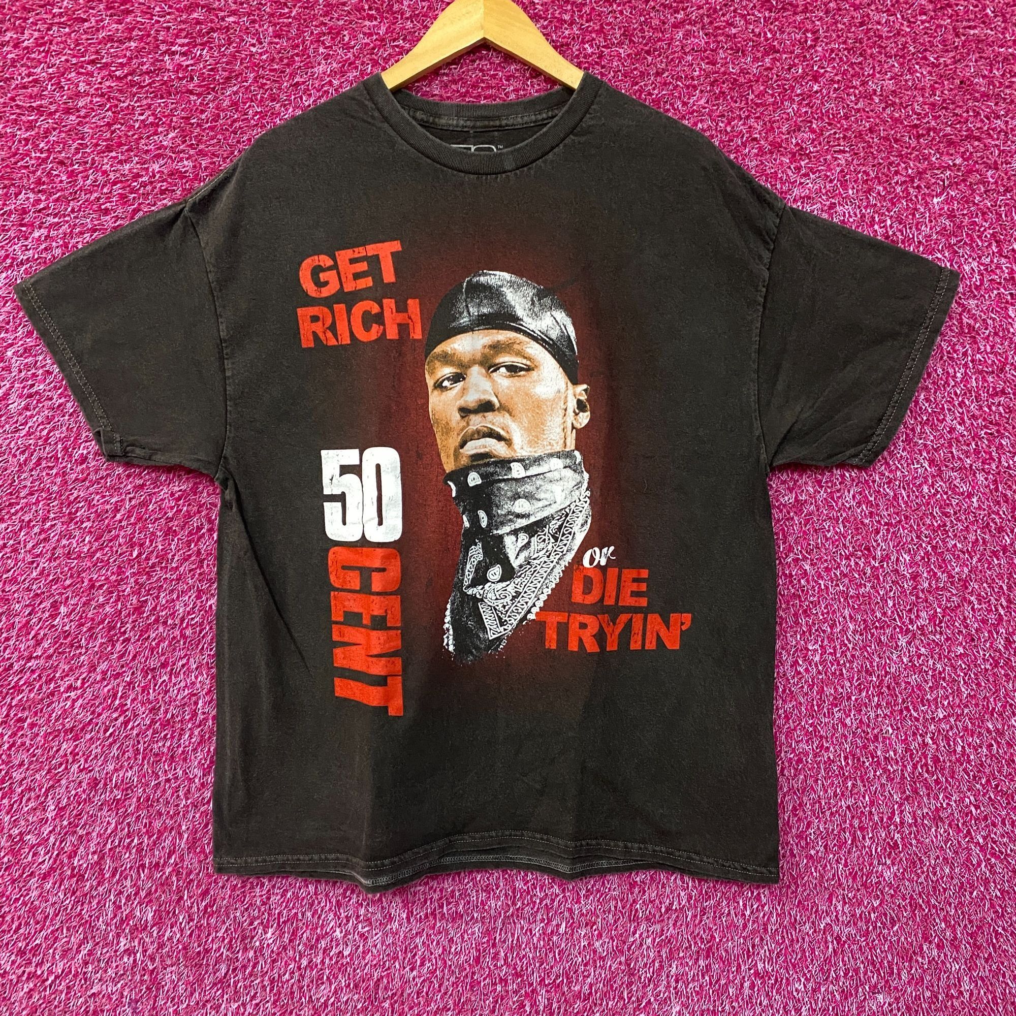 50 Cent × Band Tees 2003 50 Cent Get Rich Or Die Tryin' Tour T