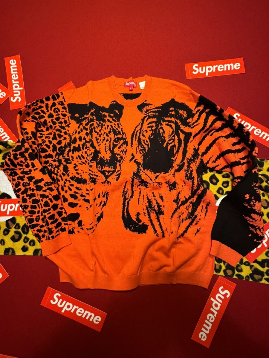 Supreme Big Cats Jacquard | Grailed