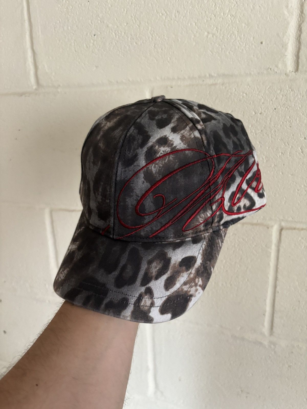 Mowalola Mowalola Cheetah cap | Grailed