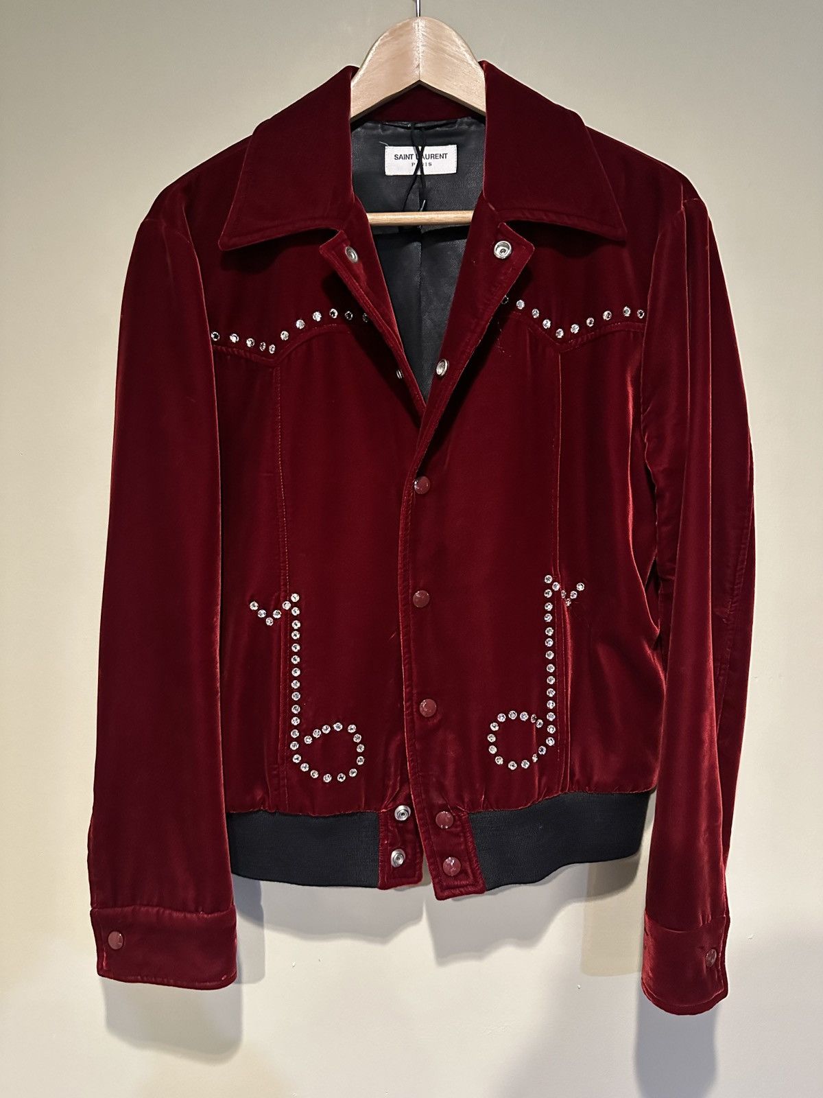 Saint Laurent Music Note Jacket | Grailed