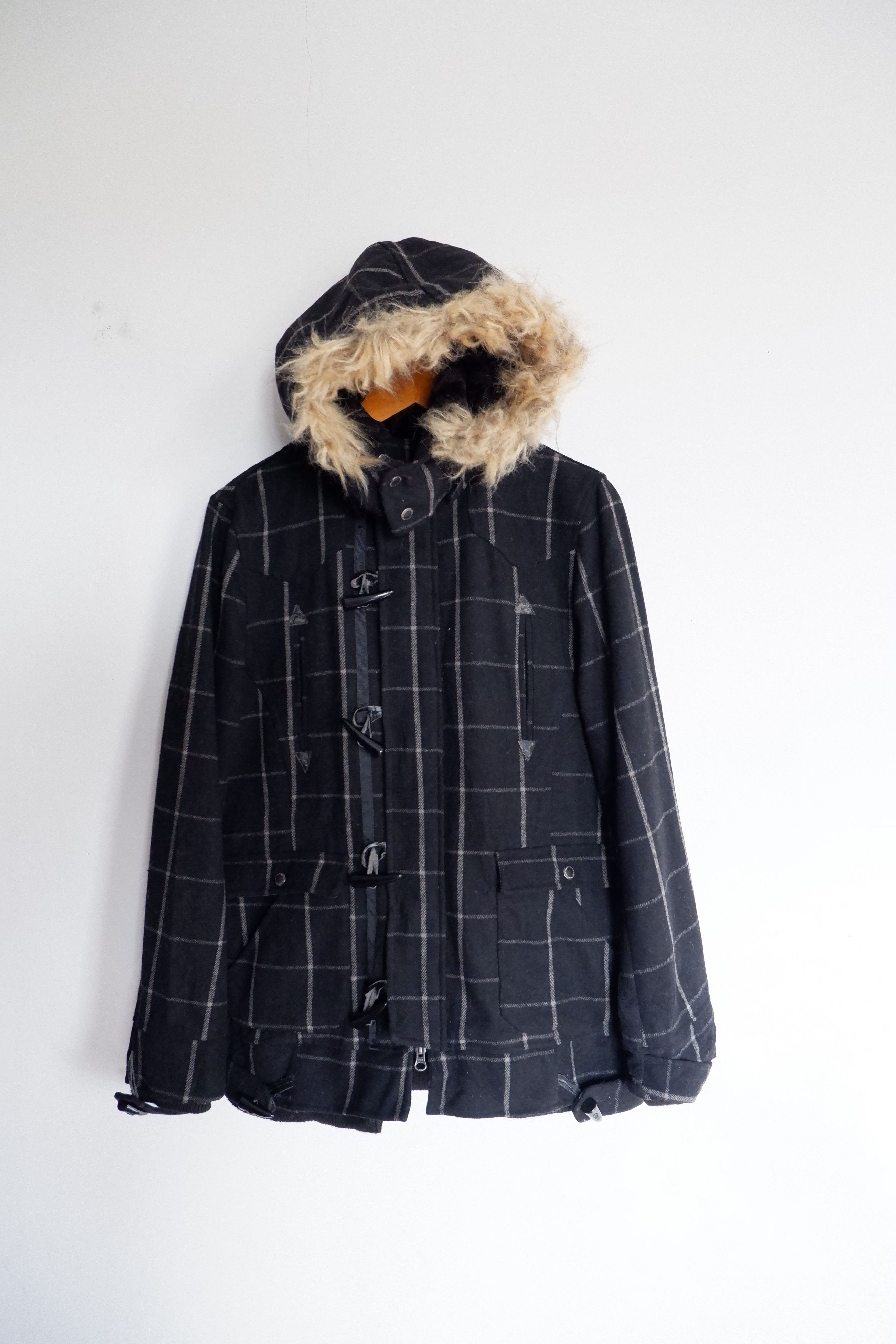 Semantic Design Fur Jacket | Grailed