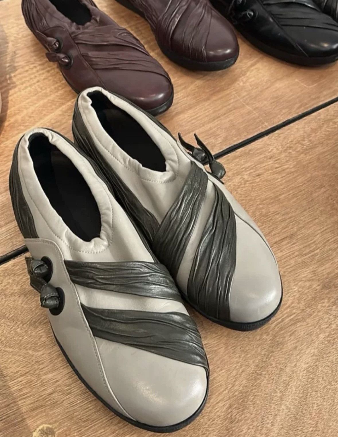 Kiko Kostadinov kiko kostadinov rino wrinkled slip on | Grailed