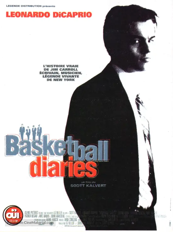 The Basketball Diaries (1995) French movie poster