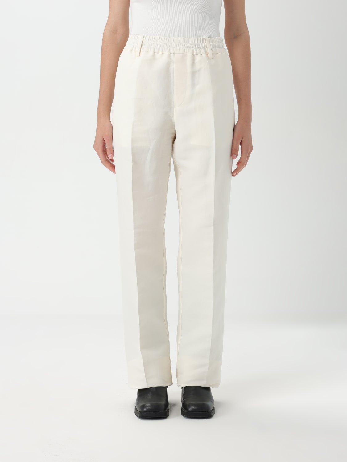 Burberry Pants woman - White | 8088801 | GIGLIO.COM