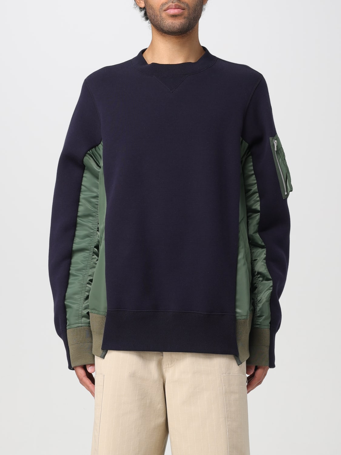 Sacai Sweater men - Blue | SCM058 | GIGLIO.COM