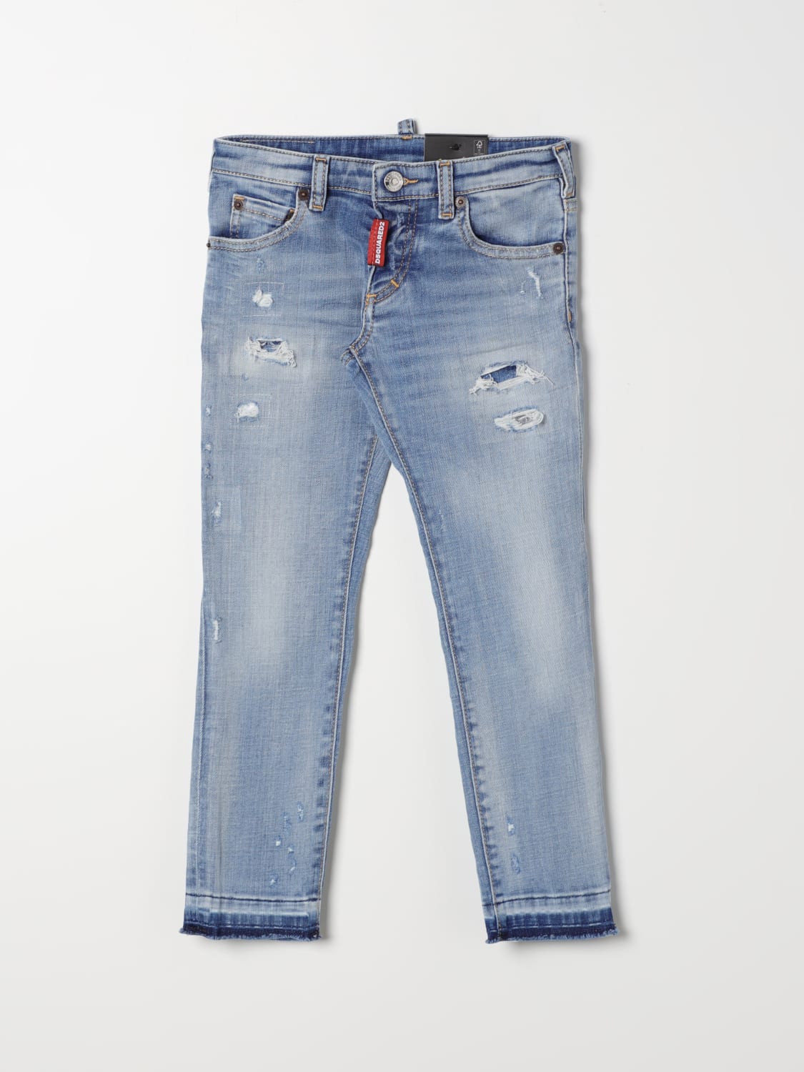 Dsquared2 Outlet: Junior boys' jeans - Denim | DQ01Q3D0A7K