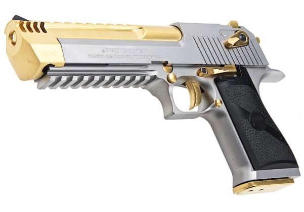 Cybergun Desert Eagle L6 .50AE Green Gas Airsoft Pistol - (Silver