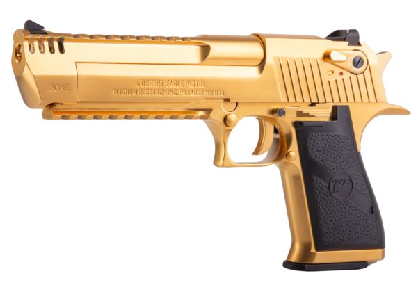 Cybergun Desert Eagle L6 .50AE GBB Airsoft Pistol - Gold (by WE
