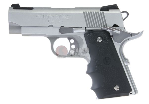 Tokyo Marui V10 Ultra Compact GBB Airsoft Pistol - Silver | RedWolf