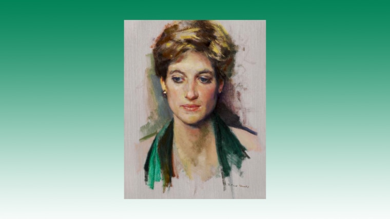 Rare portrait of Princess Diana sells for more than $200,000