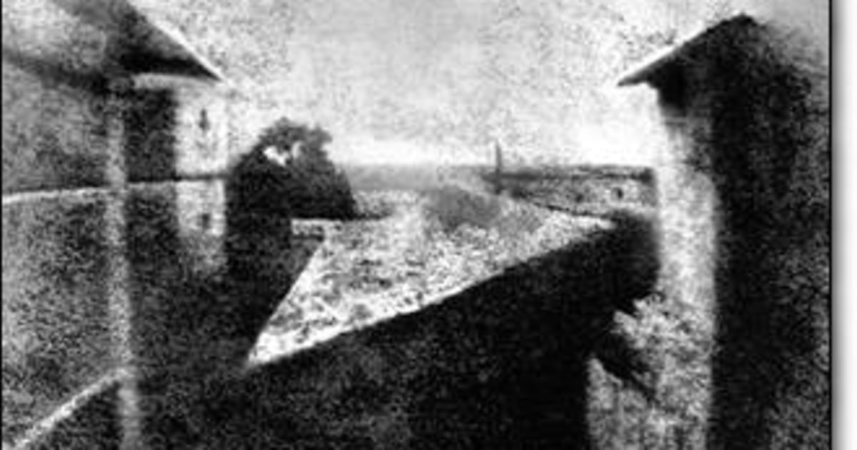 First photograph sits for own portrait