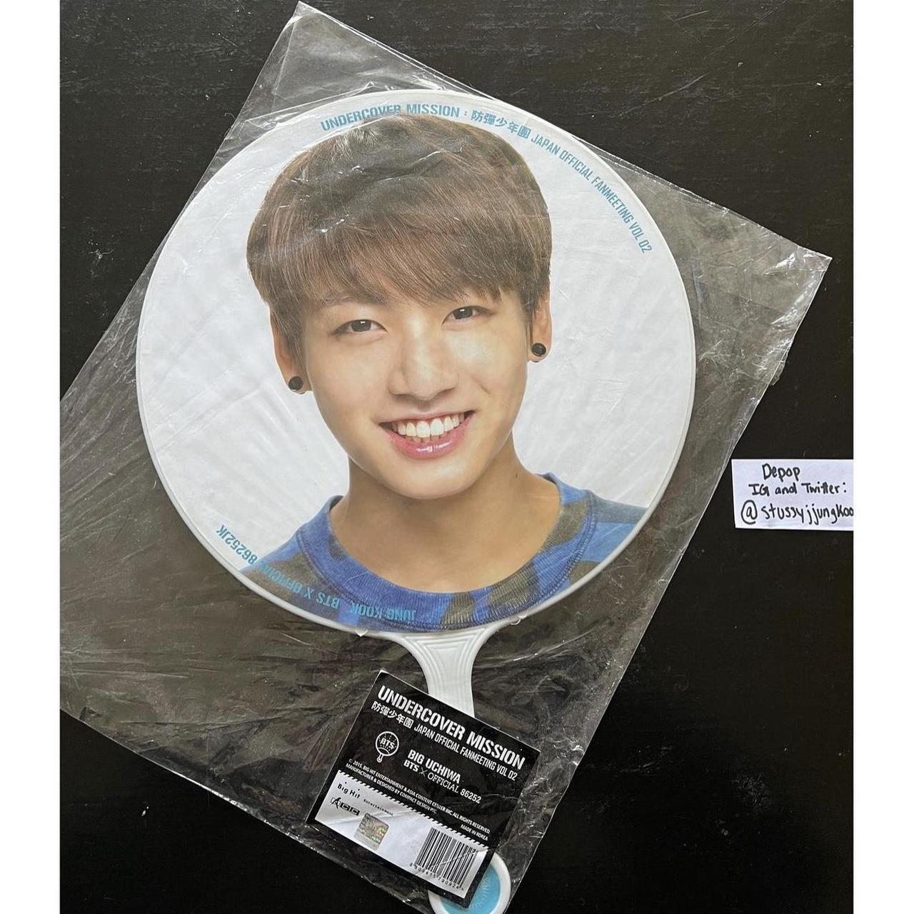 BTS undercover mission ジョングクうちわ BTS ジョングク 公式うちわ
