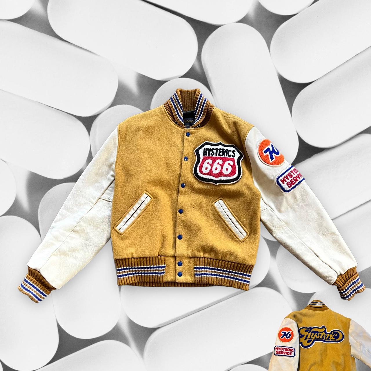 Hysteric Glamour 90's 666 Varsity Jacket A rare | Depop