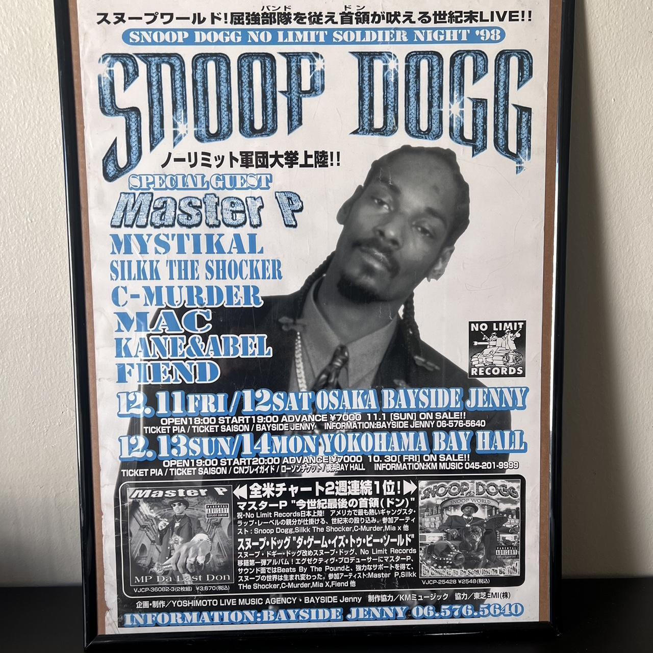90s vintage poster「Snoop Dogg」 90s vintage poster「Snoop Dogg」
