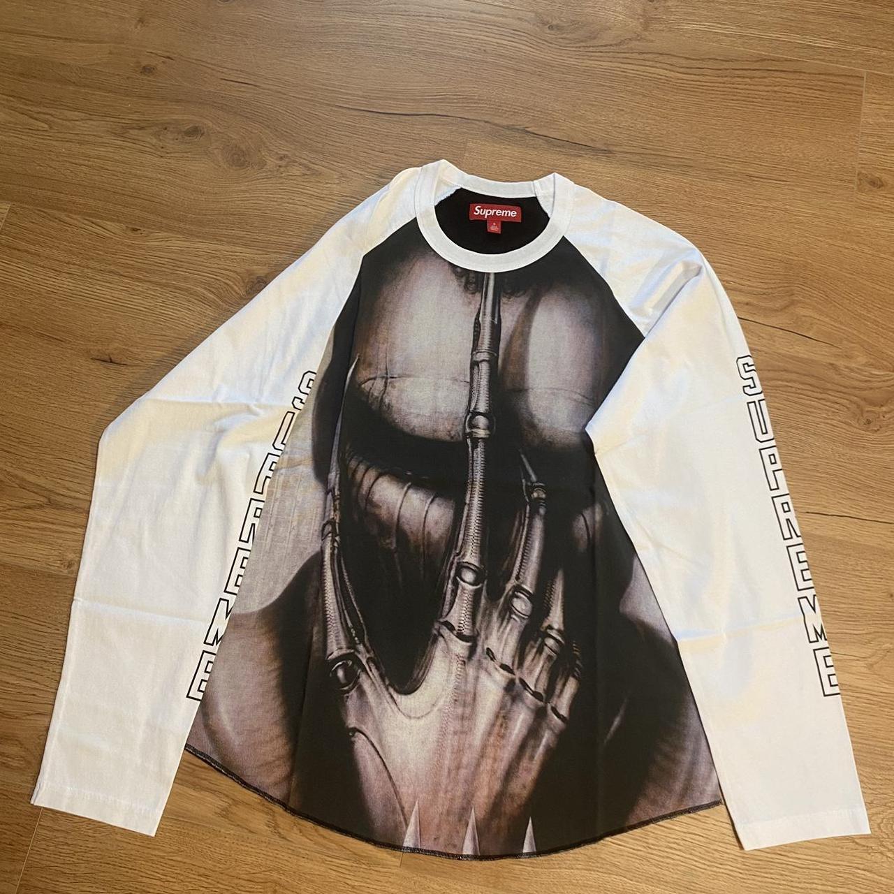 Supreme H.R Giger Raglan longsleeve | Depop